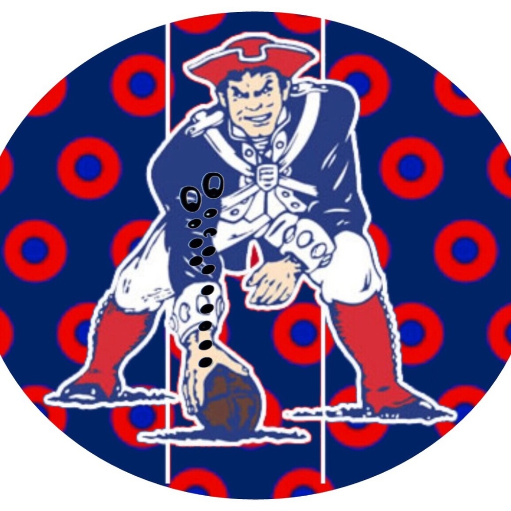 Phish New England Patriots shakedown Lot style